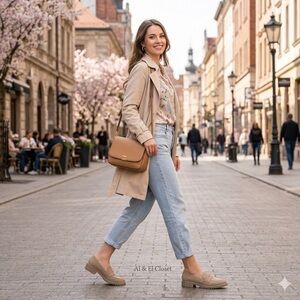 Dolce Vita Lug Loafer Women’s Shoes | US 9 / EUR 40 | Vegan Beige Dune Crisp NWT